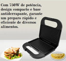 Sanduicheira Elétrica e Grill Inox 750W (220V)