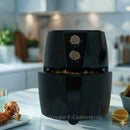 Fritadeira Elétrica Air Fryer Unitermi, 4,8L, Preta, 1500W, 220V, Controle de Temperatura até 200°C