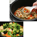 Panela de arroz elétrica 6 xícaras Legumes Multifuncional com Cesto Colher Copo Medidor Unitermi (INOX)