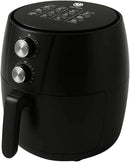 Fritadeira Elétrica Air Fryer Unitermi, 4,8L, Preta, 1500W, 220V, Controle de Temperatura até 200°C
