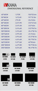 Tapete antiderrapante de veludo cristal boêmio VIKAMA para sala de estar, quarto, tapetes grandes, tapetes para sofá, escritório, decoração de casa.