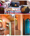 American Retro Living Room Decoration Carpet Minimalist Bedside Rugs for Bedroom Large Area Non-Slip Mat Washable Lounge Rug