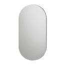 15x25CM Multi-purpose Oval Rectangular Acrylic Base Mirror Decorative With Double-sided Adhesive
