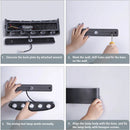 Arandela de Parede 4/6/8/10W – Luminária Externa à Prova d'Água 220V em Alumínio para Jardim – IP65