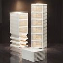 Shackle Organizer Foldable-Transparent, Stackable and Anti-Dust Footwear Rack