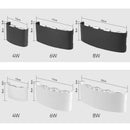 Arandela de Parede 4/6/8/10W – Luminária Externa à Prova d'Água 220V em Alumínio para Jardim – IP65
