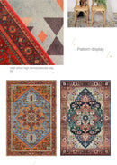 American Retro Living Room Decoration Carpet Minimalist Bedside Rugs for Bedroom Large Area Non-Slip Mat Washable Lounge Rug