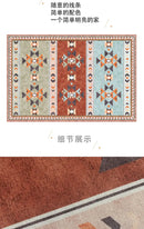 American Retro Living Room Decoration Carpet Minimalist Bedside Rugs for Bedroom Large Area Non-Slip Mat Washable Lounge Rug