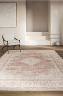 American Retro Carpets for Living Room Soft Fluffy Bedroom Decor Bedside Carpet Home Washable Rug Thicken Plush Lounge Floor Mat