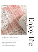 American Retro Carpets for Living Room Soft Fluffy Bedroom Decor Bedside Carpet Home Washable Rug Thicken Plush Lounge Floor Mat