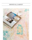 American Retro Carpets for Living Room Soft Fluffy Bedroom Decor Bedside Carpet Home Washable Rug Thicken Plush Lounge Floor Mat