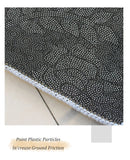 Tapete antiderrapante de veludo cristal boêmio VIKAMA para sala de estar, quarto, tapetes grandes, tapetes para sofá, escritório, decoração de casa.