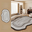 Irregular Shape Living Room Decoration Large Carpet Cream Style Rugs for Bedroom Fluffy Soft Lounge Rug Thickend Plush Floor Mat